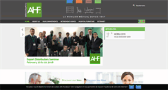 Desktop Screenshot of groupe-ahf.fr